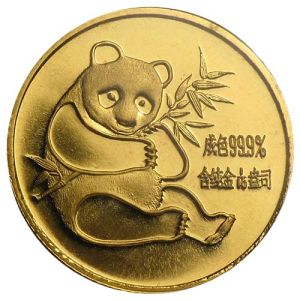 1/10 oz Gold Coin China Panda
