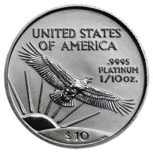 1/10 oz Platinum Coin American Eagle
