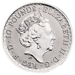 1/10 oz Platinum Coin Britannia