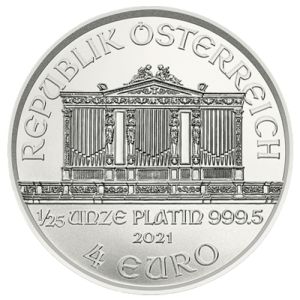 1/25 oz Platinum Coin Vienna Philharmonics
