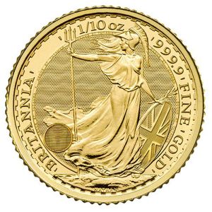 1/10 oz Gold Coin Britannia
