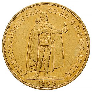 100 Kronen Gold Franz Joseph Hungary