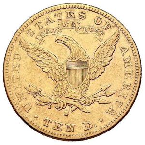 10 Dollar Gold Coin Liberty Head