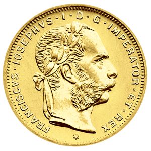 8 Gulden / 20 Franken Gold Coin