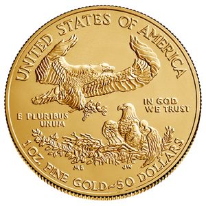 1 oz Gold Coin American Eagle