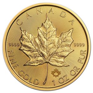 1 oz Gold Coin Maple Leaf 