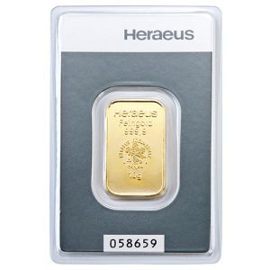 10g Gold Bar Heraeus