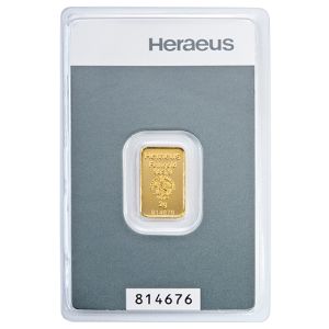 2g Gold Bar Heraeus
