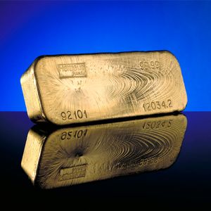 400 oz Gold Bar Perth Mint