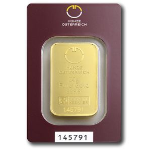 20g Gold Bar Austrian Mint