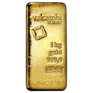 1 kg Gold Bar Valcambi