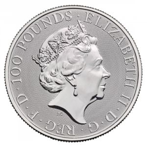 1 oz Platinum Coin Queens Beasts