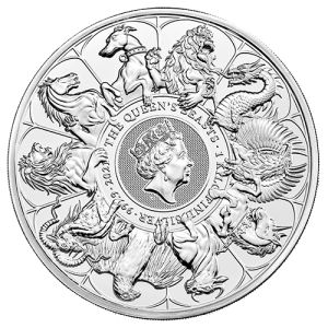 1 kg Silver Coin Queens Beasts