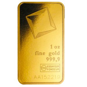1 oz Gold Bar - various manufacturers